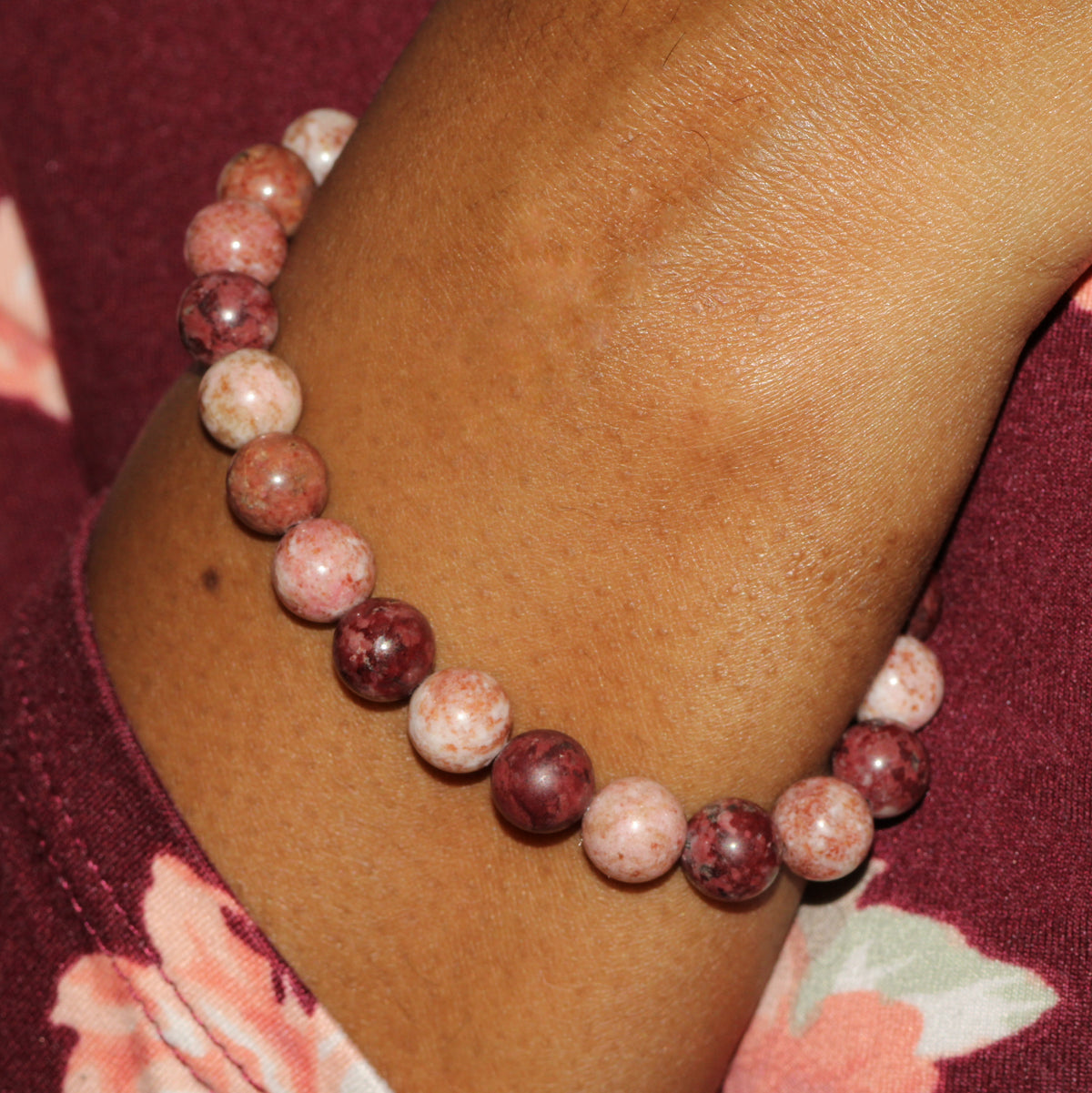 Wholehearted — Eudialyte & Thulite Bracelet