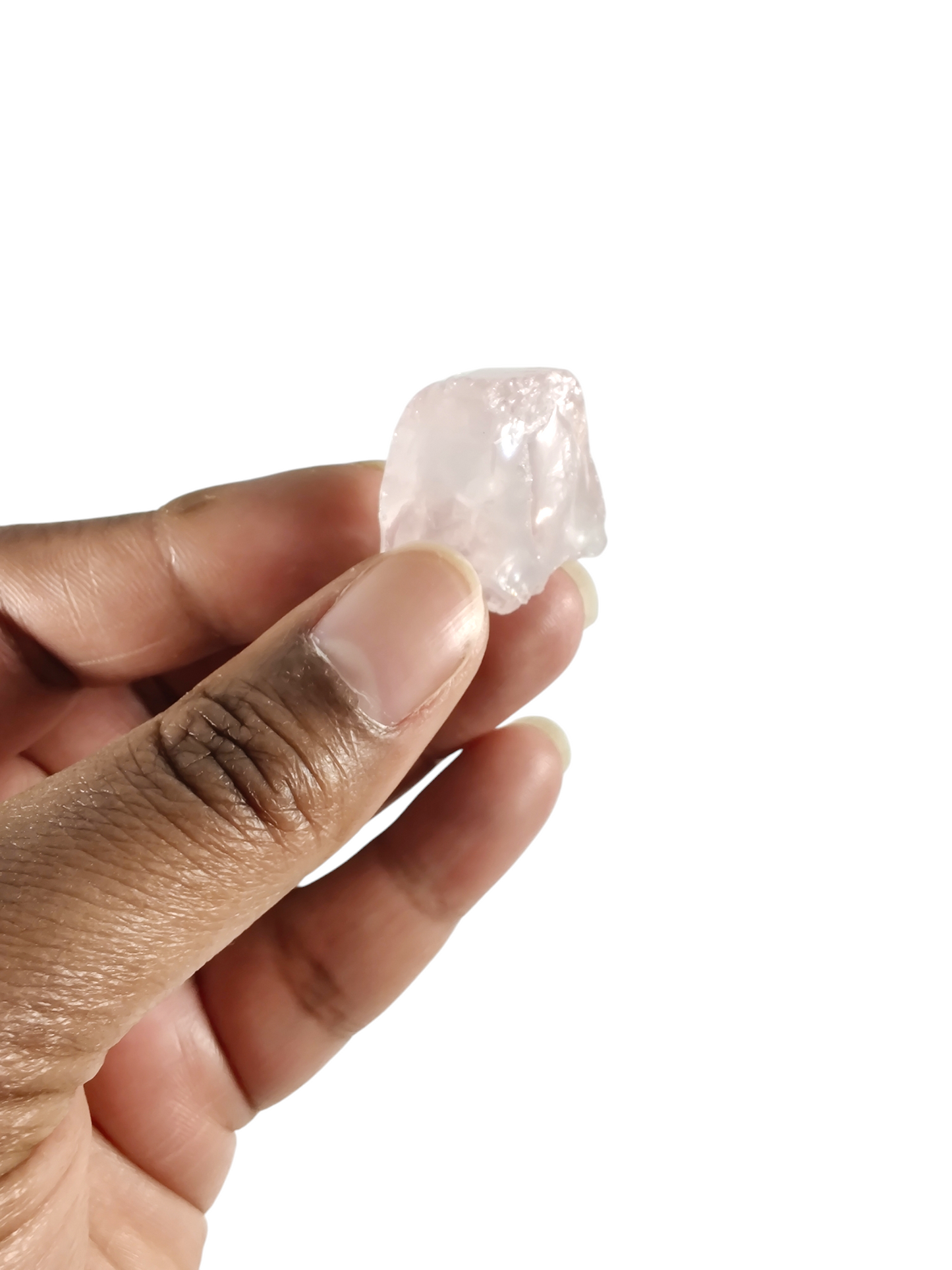 Raw Madagascar rose quartz image 2