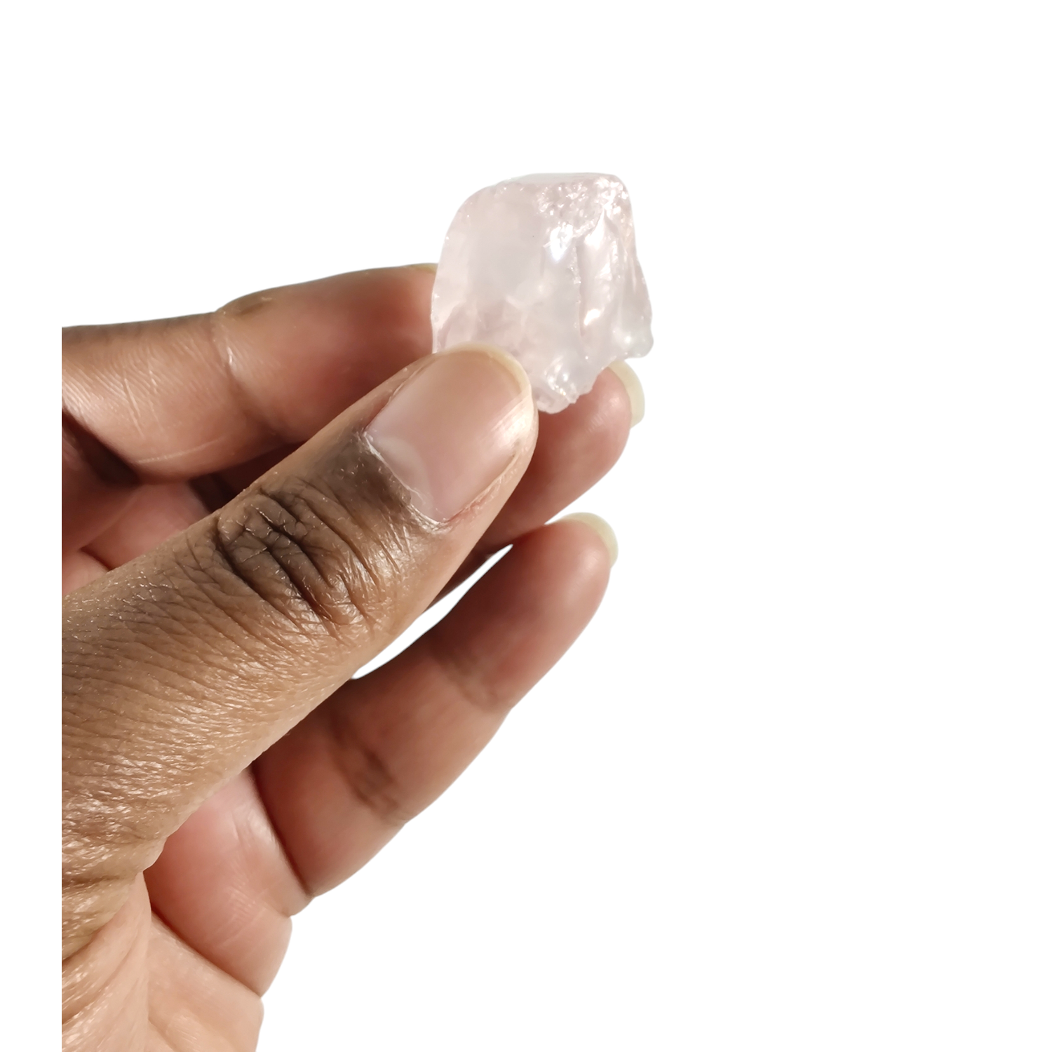 Raw Madagascar rose quartz image 2