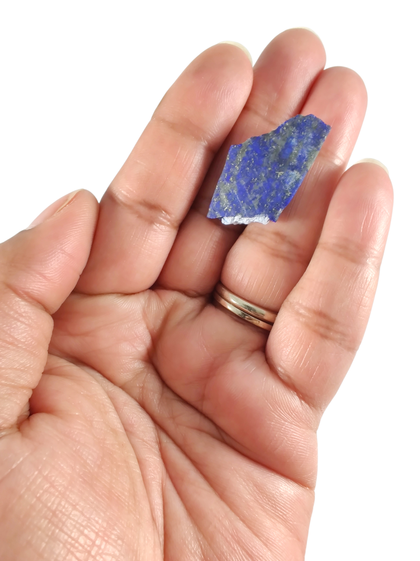 Lapis lazuli specimen terrarium image 1