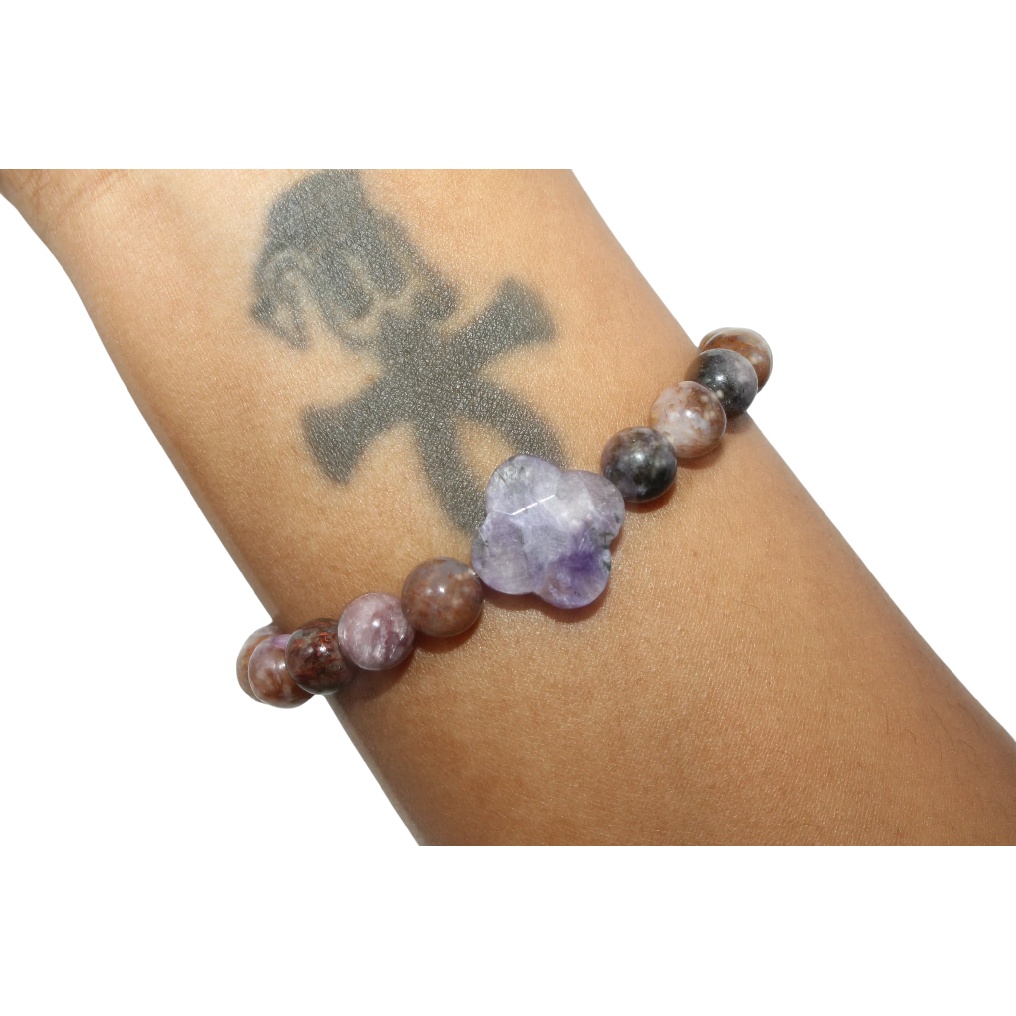 Charoite and Pietersite Energy Bracelet