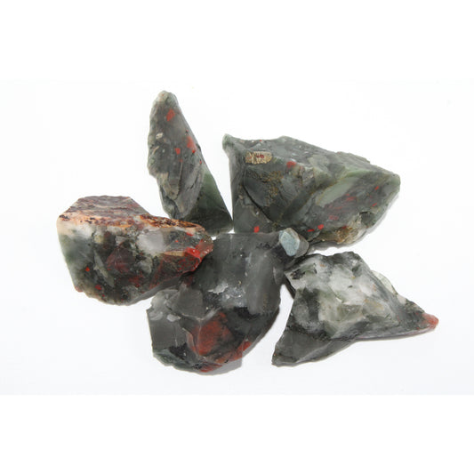 AA-grade Raw Bloodstone Nugget
