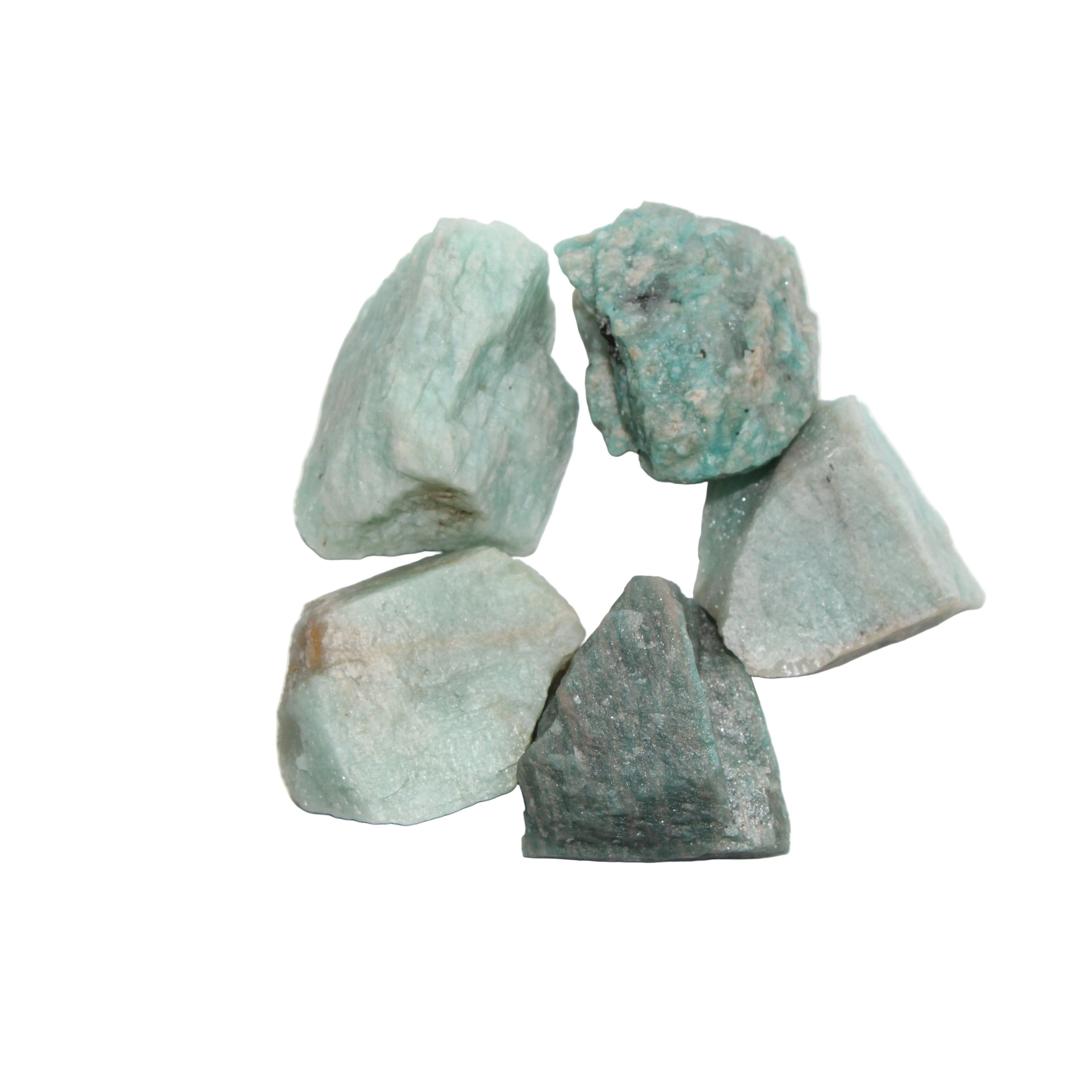 A-grade raw amazonite nugget