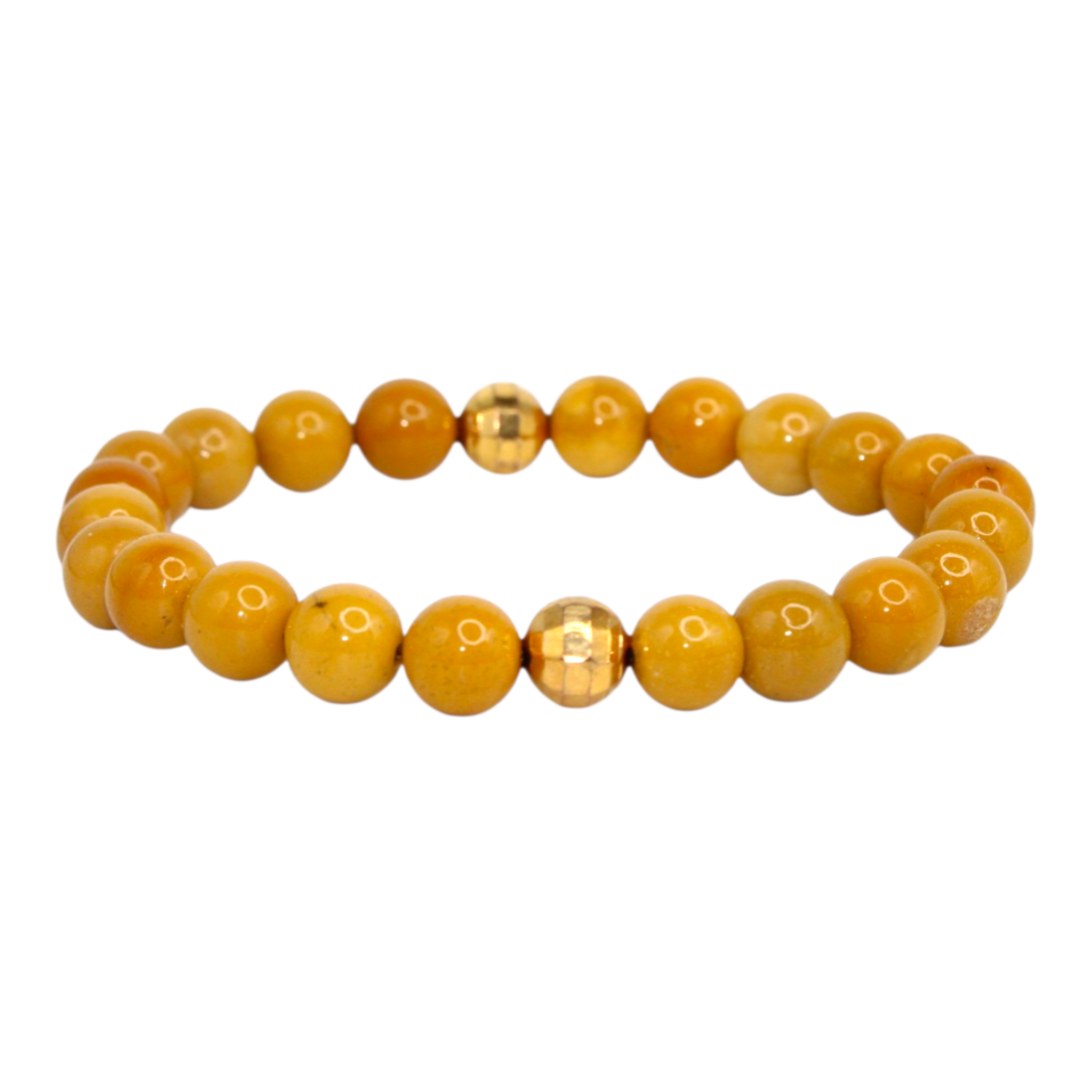 Yellow Mookaite Energy Bracelet